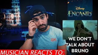 Musician Reacts To Encanto  We Dont Talk About Bruno [upl. by Roxine]