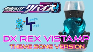 Kamen Rider Revice Live Devil CD with DX Rex Vistamp Theme Song Version Review [upl. by Ahsila]