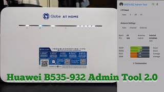 Huawei B535932 Admin Tool 20 Preview [upl. by Nnaassilem]