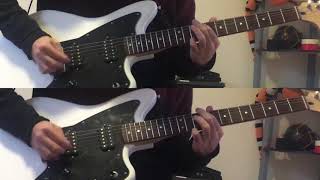 Unwound  Look A Ghost guitar cover both guitars [upl. by Linskey553]