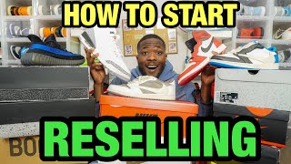 HOW TO START RESELLING SNEAKERS IN 2023 ULTIMATE GUIDE [upl. by Nomzzaj362]