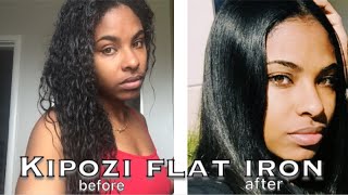 Best Flat Iron on Natural Hair 2018 RATED 5 STARS [upl. by Eenaffit]