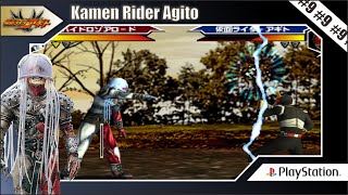 Kamen Rider Agito  Hydrozoa Lord Gameplay 9  PS1 Game [upl. by Ujawernalo]