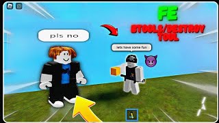 FE  OP BtoolsDestroy Tools Giver Script  Destroy the Server EZ  Roblox Scripts 2024 [upl. by Truelove398]