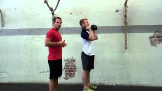 Dumbbell Thrusters Demonstration [upl. by Sansone465]