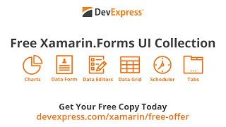 Set up a New Xamarin Project for Windows with FREE DevExpress UI Controls Getting Started [upl. by Euqinamod]