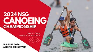 2024 NSG Canoeing 333 BGirls K1 500m Semi [upl. by Ahsiret330]