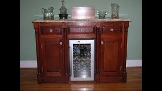 Mini Fridge Cabinet Furniture [upl. by Dulci923]