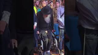 A Disabled Bereaved Jewish Father Standing During Siren To Honor Fallen Soldiers [upl. by Akeemaj135]