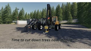 Fs 19 logging and clearing a path Ft MissedTheExitMusic and mbmron [upl. by Stanislas334]