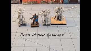 Mantic Kings of War Vanguards resin Basilean models [upl. by Shel]