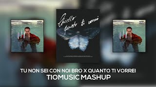 Tu non sei con noi bro x Quanto ti vorrei TioMusic Mashup [upl. by Riabuz]