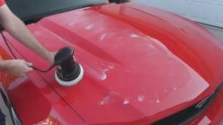 How To Wax Your Car  Ford Mustang V6  Detailing Your Car  Part 2 of 3 [upl. by Ttelrats]