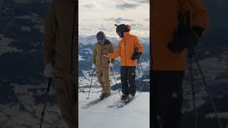 Live Coaching 360s on Skis  shorts [upl. by Ynottirb]