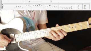 Como Tocar el Riff Principal de Black Dog  Led ZeppelinJimmy Page Riffs Famosos  Tutorial [upl. by Ynneb]