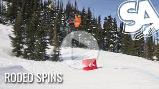 How To Rodeo Flip On A Snowboard [upl. by Aneer]