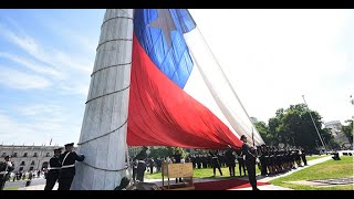 Gendarmería realizó tradicional izamientode la Gran Bandera Nacional [upl. by Marje]