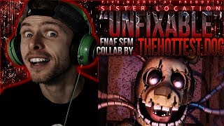 Vapor Reacts 734  SFM COLLAB FNAF SL SONG REMIX quotUnfixable Purplequot by TheHottest Dog REACTION [upl. by Oalsecnew378]