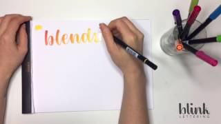 How to Blend Tombow Dual Brush Pens [upl. by Sondra]