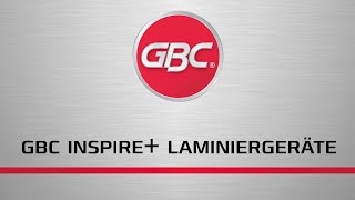 GBC Inspire A3 und A4 Laminiergeräte weiß – Produktvideo DE [upl. by Ngo]