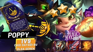 POPPY 1V9 MÜCADELESİ SET 12 EFSANESİ I CADI DAYAĞI EKLENTİLİSİ POPY İZLE I CADI POPPY DURDURULMAZ [upl. by Heindrick]