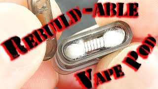 Another Rebuildable Vape Pod The EXiLiS By Snow Wolf [upl. by Hadwin]