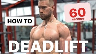 How to Deadlift 5 Simple Steps [upl. by Hpseoj]