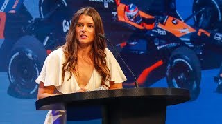 Danica Patrick at the 2018 Indy 500 Victory Celebration [upl. by Nidia]