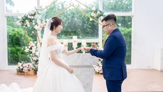 20240914 家豪 amp 昱庭 證婚完整版 婚錄  彰化 唯愛庭園 結婚式 プレ花嫁 [upl. by Nonnag]