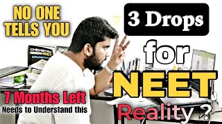 3rd Drop Reality  7 Months Left For NEET25  Dont Do This Again 😤  NEET Mentorship [upl. by Jt]