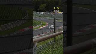 Nordschleife Flybys nordschleife shorts automobile racing [upl. by Elbag574]