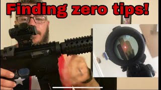 How I zero in red dots and lasers [upl. by Kenley467]