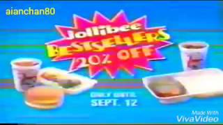 1999 Jollibee Bestsellers TVC feat Serena Dalrymple amp Bayani Agbayani [upl. by Gnuoy750]