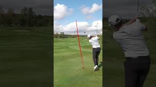 Who wins between a low handicap and a mid handicap golf golfer golfclips golfhighlights [upl. by Lavina575]