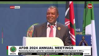 AfDB 2024 Annual Meeting I Day 1 Panel Discussion II 27th May 2024 [upl. by Giuditta]