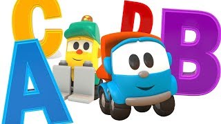 Sing Kinder Lieder mit Leo dem Lastwagen  Das ABC Lied zum Mitsingen [upl. by Richman]