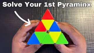 How to Solve a Pyraminx Without Any Algorithm “Easiest Way” [upl. by Welker]