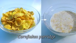 Cornflakes porridge for 12year babiesHealthy amp easy baby breakfastcornflakes for 1 year baby [upl. by Silrak]