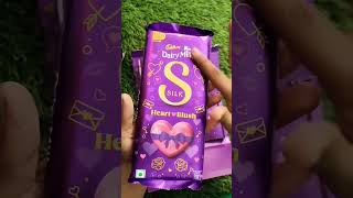 Unboxing Dairy Milk Silk Heart Blush 💗🍫🍫😋 shortsyoutube swadkavardan chocolate comedy dairymilk [upl. by Garnes548]