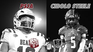 TXHSFB PSJA vs 19 Cibolo Steele SOUTH TEXAS AREA STANDOFF 2024 Texas High School Football Playoffs [upl. by Stutsman100]