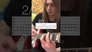 Nirvana  Smells Like Teen Spirit Guitar Cover With Tabs [upl. by Gnat]