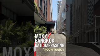 Moxy Bangkok Ratchaprasong l Moxy Queen City View Room Tour [upl. by Nob]