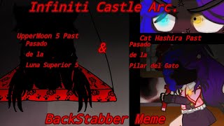 BackStabber MemeDemonSlayerAuMy ocsInfiniti Castle ArcKristelampUppMoon5 PastTristan Games [upl. by Gahan433]