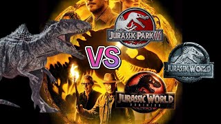 Who is Strongest dinosaurs Giganotosaurus vs All Dinosaurs [upl. by Ahsercul826]