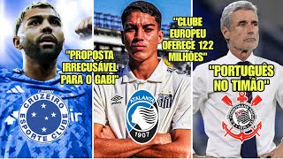 🚨MERCADO DA BOLA 2024 CEO DO CRUZEIRO CONVERSA COM EMPRESÁRIO DE GABIGOL E JOVEM PROMESSA NA EUROPA [upl. by Delija]