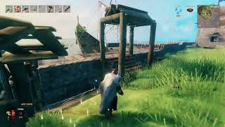 When You Let Your Friend Drive the Boat  Goofy Valheim Glitch [upl. by Lleder]