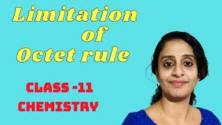 Limitation Of Octet RuleChemical Bonding And Molecular StructureClass 11 Chemistry In Malayalam [upl. by Dre]