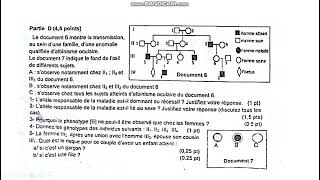 REVISION  GENETIQUE HUMAINE EXERCICE 1 [upl. by Noiemad541]