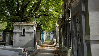 A Walk Through Montmartre Cemetery  Paris France [upl. by Hinch]