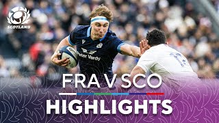 HIGHLIGHTS  France v Scotland  Guinness Six Nations 2023 [upl. by Aralk]